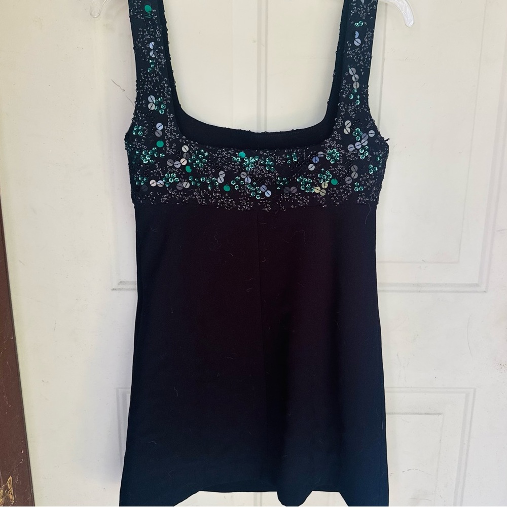 Zara Black Dress with Sequin Detail